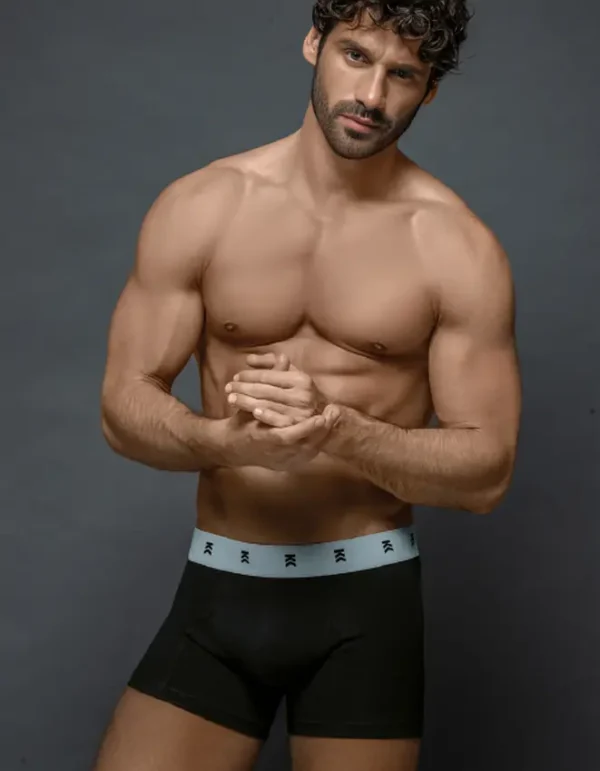 Boxer Bakhou 2003 Liso con Elástico a Contratono