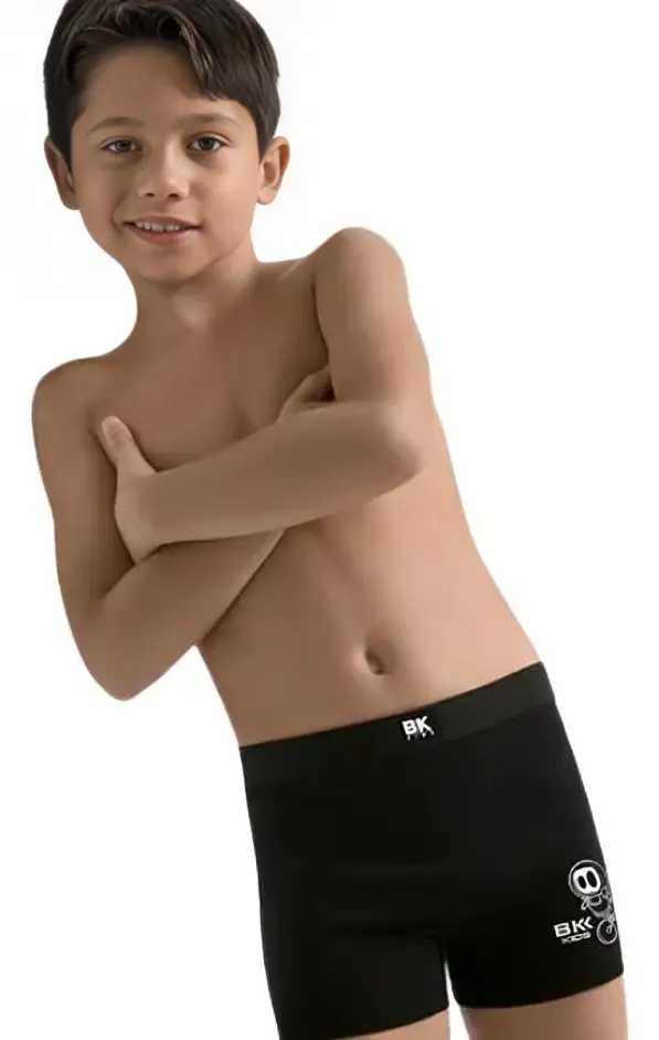 Boxer Niño Bakhou 4041 Estampado Robot