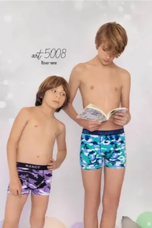 Boxer Marey 5008 para Niño Camuflado